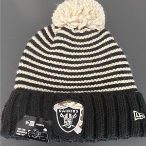 NFL Raiders beanie women